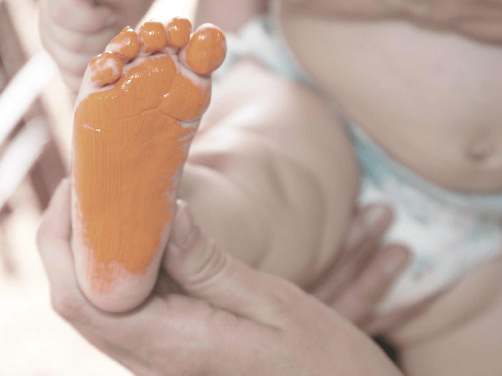 baby footprints and handprints tattoos