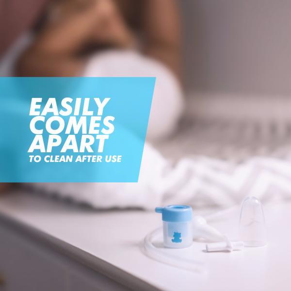 Bubzi Co Premium Baby Nasal Aspirator for Little Blocked Noses Bubzi Co