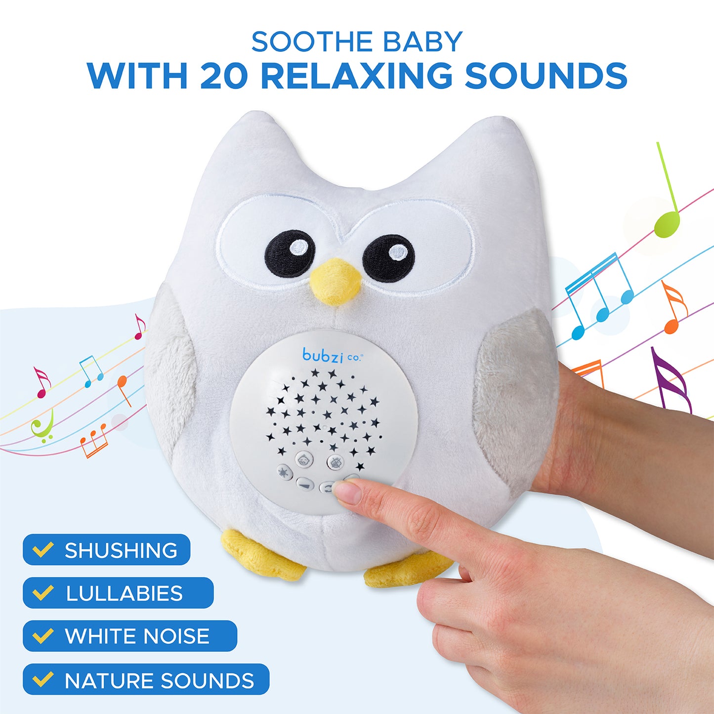 Bubzi Co Soothing Sleep Owl