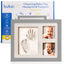 Bubzi Co Air-Drying Clay Baby Handprint & Footprint Kit Photo Keepsake Frame