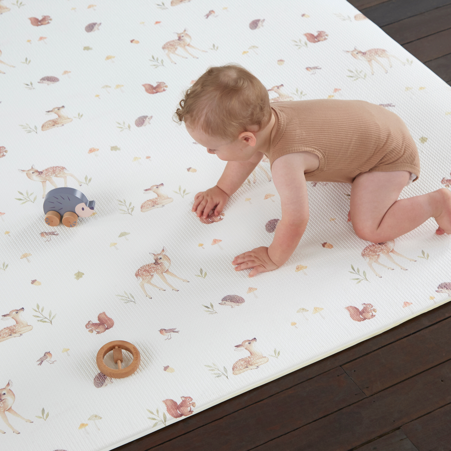 Woodland Wonder Large Soft Reversible Activity Play Mat